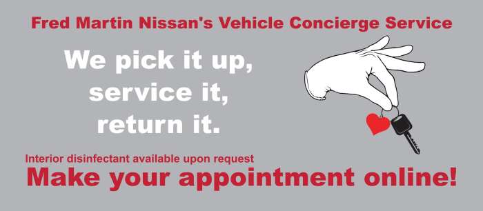 What does nissan concierge provide