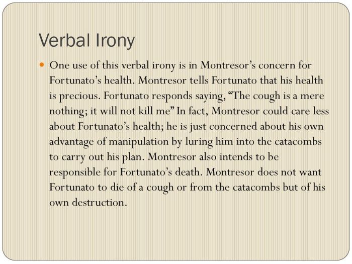 Why is montresor an unreliable narrator