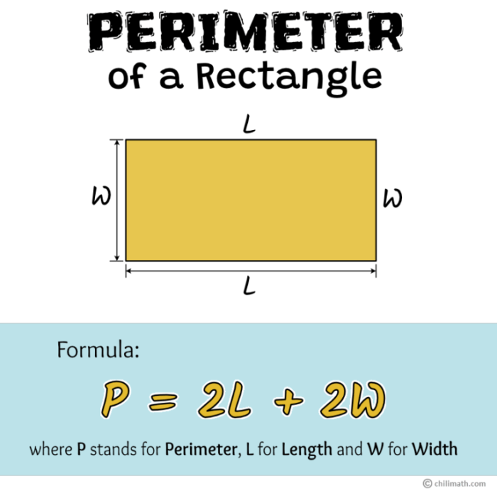 The perimeter of a rectangle is 70 cm