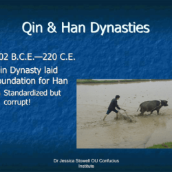 Han dynasty government synthesis scholars bureaucracy ancient who were