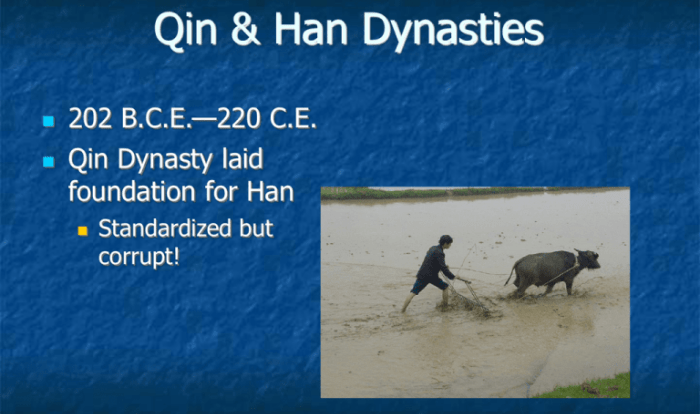 Han dynasty government synthesis scholars bureaucracy ancient who were