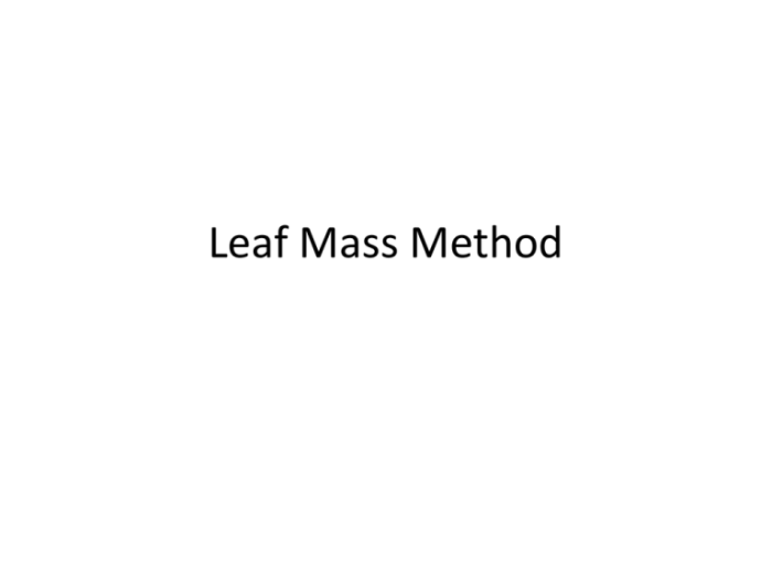 Estimate the initial mass of 74be on the leaf.