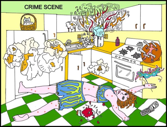 Crime scene to courtroom review puzzle template triangle answers